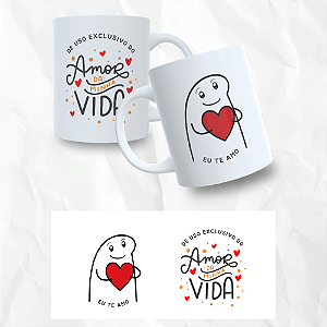 Caneca Personalizada Uso Exclusivo Amor