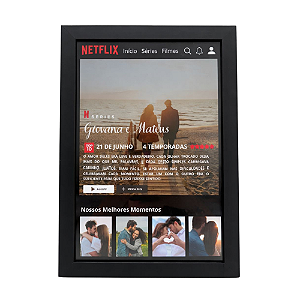 Quadro Tela Inicial Da Netflix