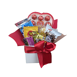 Mini Kit Café da Manhã Individual Com Chocolates