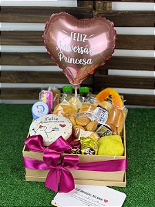 Cesta Café da Manhã Doce da Manhã com Bento Cake