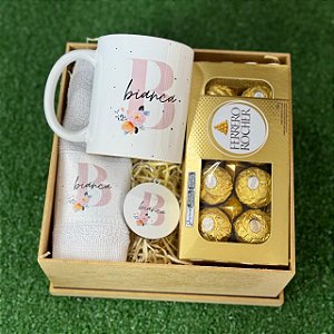 Mimo Com Toalha, Caneca e Chaveiro Personalizados
