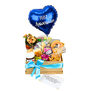 Caixa Café da Manhã Feliz Dia
