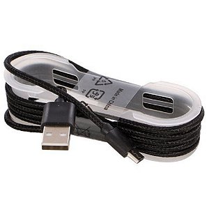 Cabo 1 M Micro USB V8 Nylon Trançado