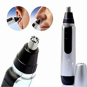 Aparador de Pelos Nariz e Orelha Portátil