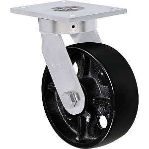 Rodízio ERGONOMIC HEAVY DUTY  – F – FERRO FUNDIDO