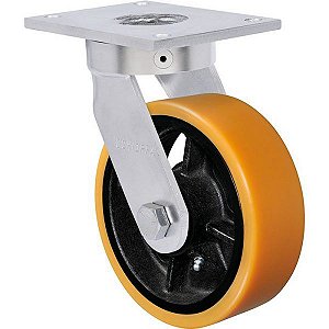 Rodízio ERGONOMIC HEAVY DUTY – P – POLIURETANO MOLDADO