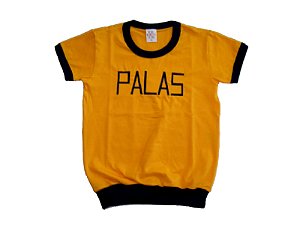 Camisa 1/2 Manga Amarela Palas Educação Infantil