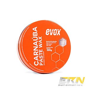 Carnauba Paste Wax 200g Cera Em Pasta Alto Brilho Tipo 1 - EVOX