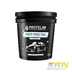 Prot Pneu Gel 3,6kg Silicone Gel P/ Pneus Alto Brilho - PROTELIM