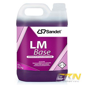 LM Base 5L Desincrustante Ácido Concentrado 1:40 (Ativado) - SANDET