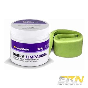 Barra Limpadora 300g Clay Bar Desmontaminante - FINISHER