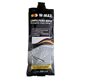 LIMPA PARA BRISA SACHE 50ML WMAX P/ ESGUICHO VIDRO - WURTH