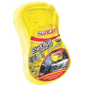 LUXCAR Esponja Limpa Car p/ Lavagem Automotiva