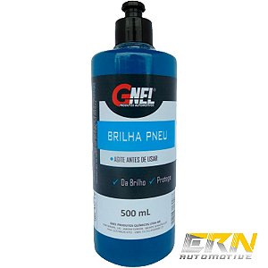 Brilha Pneu 500ml Pretinho Alto Brilho Pronto Uso - GNEL