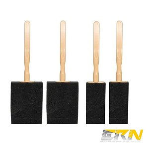 Kit 4 Pinceis De Espuma P/ Limpeza Difusor Ar - ROTTA376