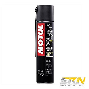 C4 Chain Lube Factory 400ml Lubrificante de Corrente Moto Pista - MOTUL