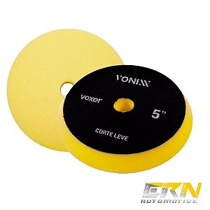 Boina De Espuma Corte Leve 5" C/ Velcro Voxer Amarelo - VONIXX