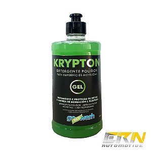 Krypton Gel 500ml Detergente Polidor De Metais Concentrado - GO ECO WASH