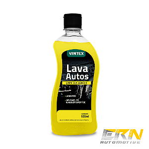 Lava Autos 500ml Shampoo Lavagem Concentrado Neutro 1:40 - VINTEX