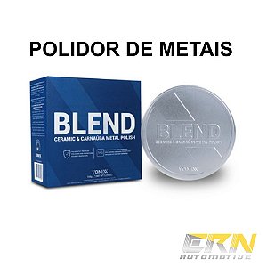 Blend Metal Polish 150g Polidor De Metais C/ Carnaúba SiO2 - VONIXX