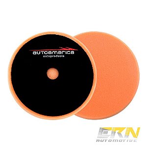 Boina De Espuma Corte 6,5" 162mm Low Cost Laranja -AUTOAMERICA