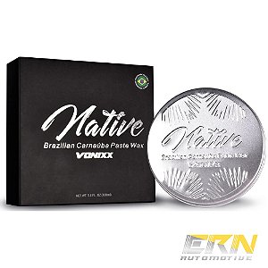 Native Paste Wax 100ml Cera Em Pasta Carnaúba Tipo 1 - VONIXX