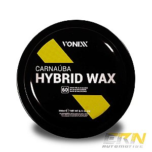 Carnauba Hybrid Wax 240ml Cera Em Pasta C/ Aplicador - VONIXX