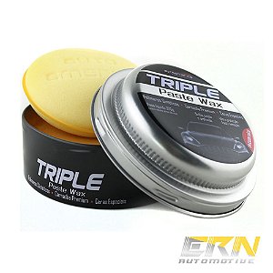 Triple Wax 300g Cera Em Pasta Carnaúba C/ Aplicador - AUTOAMERICA