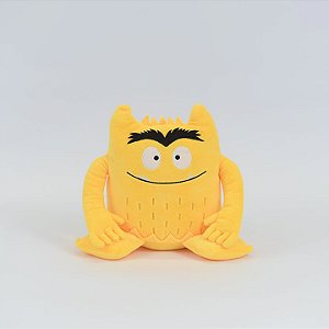 Pelúcia O monstro das cores - Amarelo (alegria) - Pré-venda até 30/04