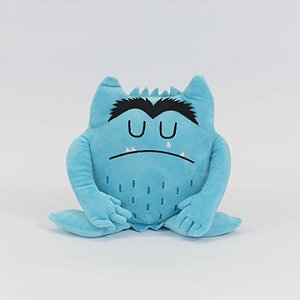 Pelúcia O monstro das cores - Azul (tristeza) - Pré-venda até 30/04