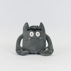 Pelúcia O monstro das cores - Cinza (medo) - Pré-venda até 30/04