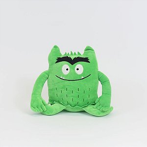 Pelúcia O monstro das cores - Verde (calma) - Pré-venda até 30/04