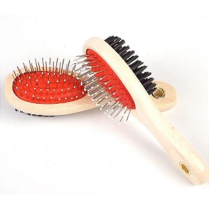 Escova Dupla de Pinos e Cerdas