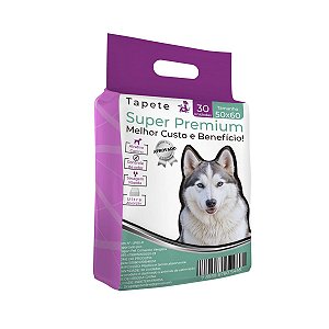 Tapete Higiênico Super Premium 50X60cm 30 unidades