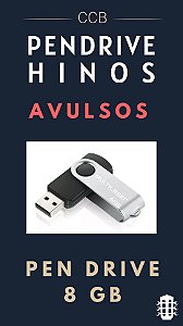 Pen Drive De Hinos Completo Avulsos Hinario Ccb Mp3 16gb Cifra Hinos