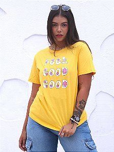 Camiseta Feminina em Algodão Premium Feel Good - TSH-GOLAO-FEEL
