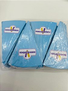 Cones Para Casquinhas Sabor da Infância Azul c/ 200un