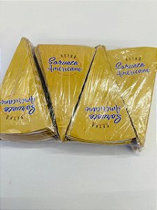 Cones Para Casquinhas Sorvete Americano Dourado c/ 200un