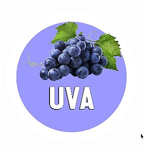 ADESIVO UVA PARA GARRAFA