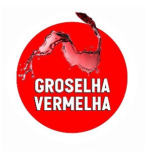 ADESIVO GROSELHA VERMELHA PARA GARRAFA