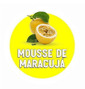 ADESIVO MOUSSE MARACUJÁ PARA GARRAFA