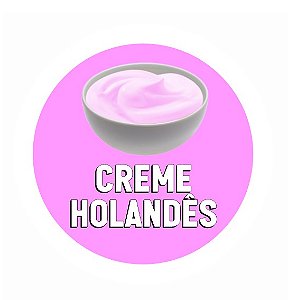 ADESIVO CREME HOLANDÊS PARA GARRAFA