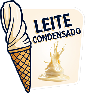 ADESIVO LEITE CONDENSADO PARA GARRAFA