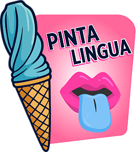 ETIQUETA AUTOADESIVA P/ GARRAFA CHAMP'S - PINTA LÍNGUA