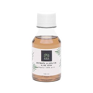 Extrato Glicólico de Aloe Vera (Babosa)100%Puro 100ml