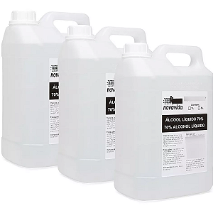 ÁLCOOL LIQUIDO 70% 15 LITROS FRETE GRATIS