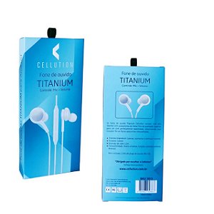 Fone de ouvido Titanium