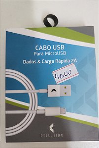 Cabo usb para Micro USB V8