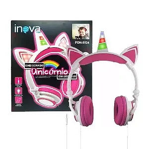 Fone de Ouvido Unicórnio
