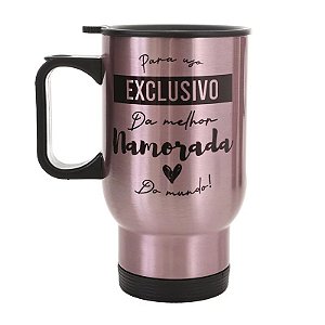 Copo Viagem Para Sublimação Térmico  Com Tampa 475ml